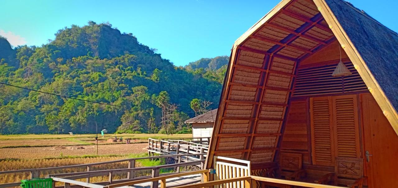 Rammang Rammang Eco Lodge Baloci Kültér fotó