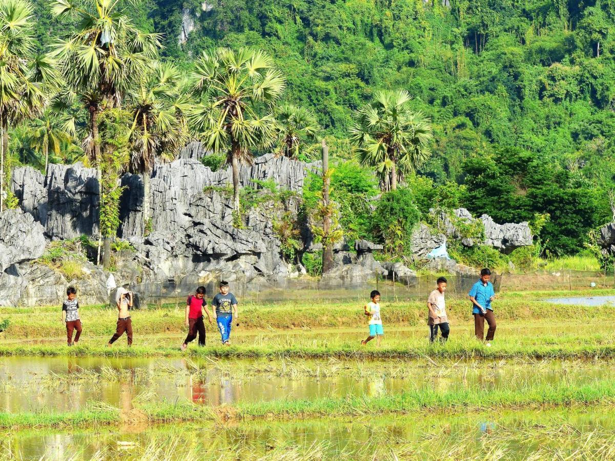 Rammang Rammang Eco Lodge Baloci Kültér fotó